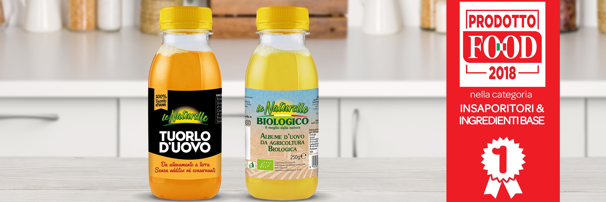 le Naturelle e le Naturelle Biologico Prodotto FOOD 2018