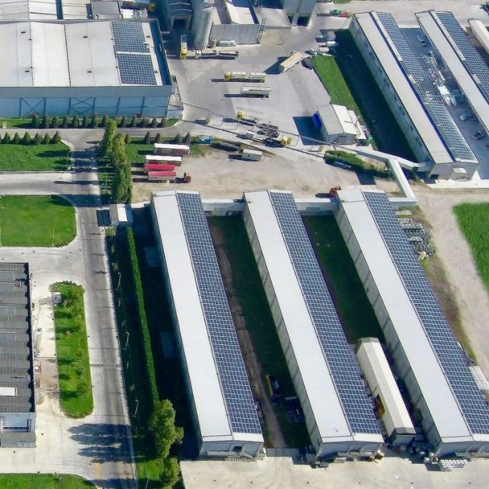 stabilimento Occhiobello Gruppo Eurovo